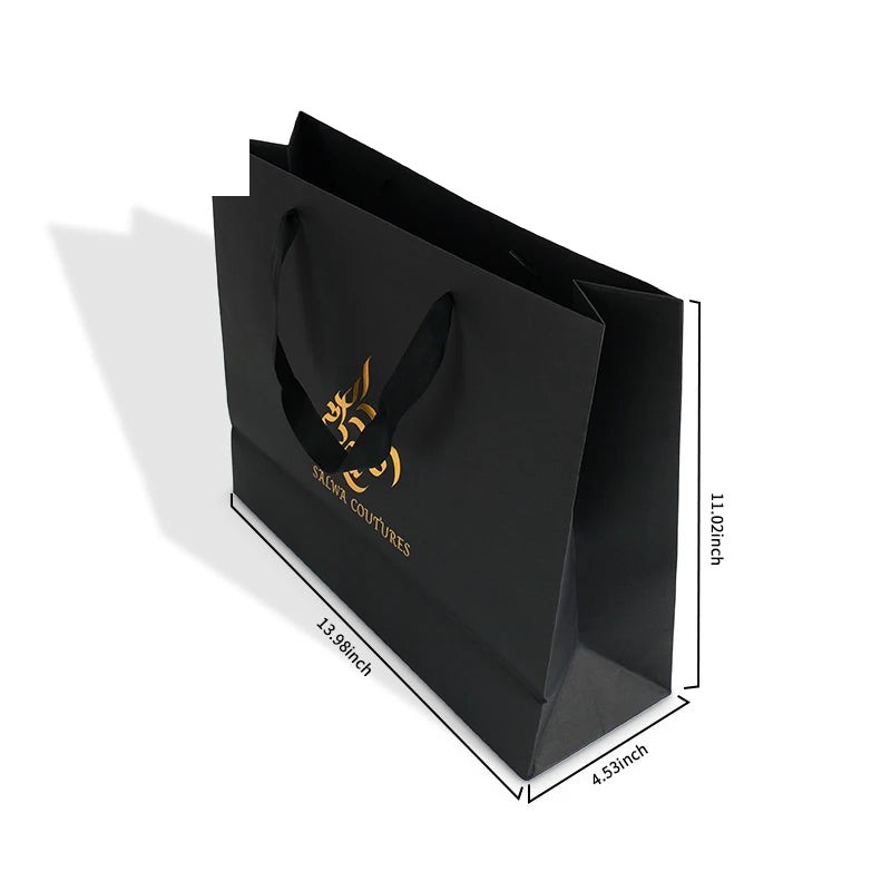 Elegant High-End Retail Packaging Custom Logo Printed Art Elegant High-End Retail Packaging Custom Logo Printed Art