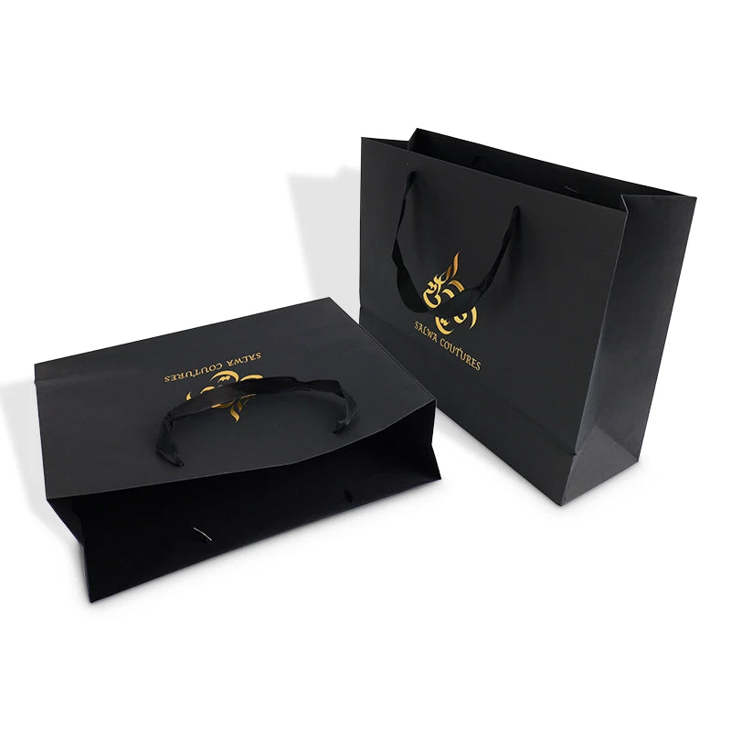 Elegant High-End Retail Packaging Custom Logo Printed Art Elegant High-End Retail Packaging Custom Logo Printed Art