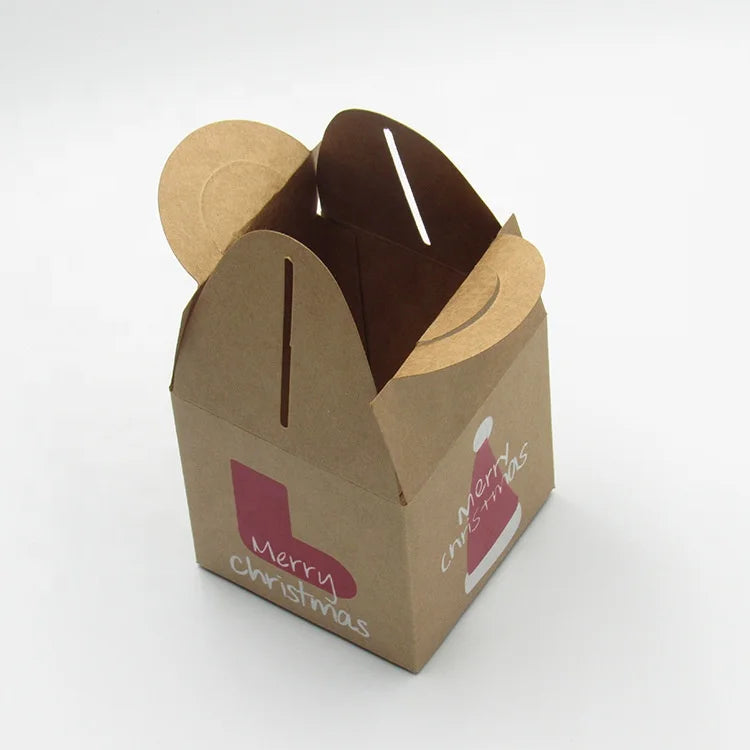Exquisite Luxury Customized logo Candy apple Kraft Paper Box Exquisite Luxury Customized logo Candy apple Kraft Paper Box