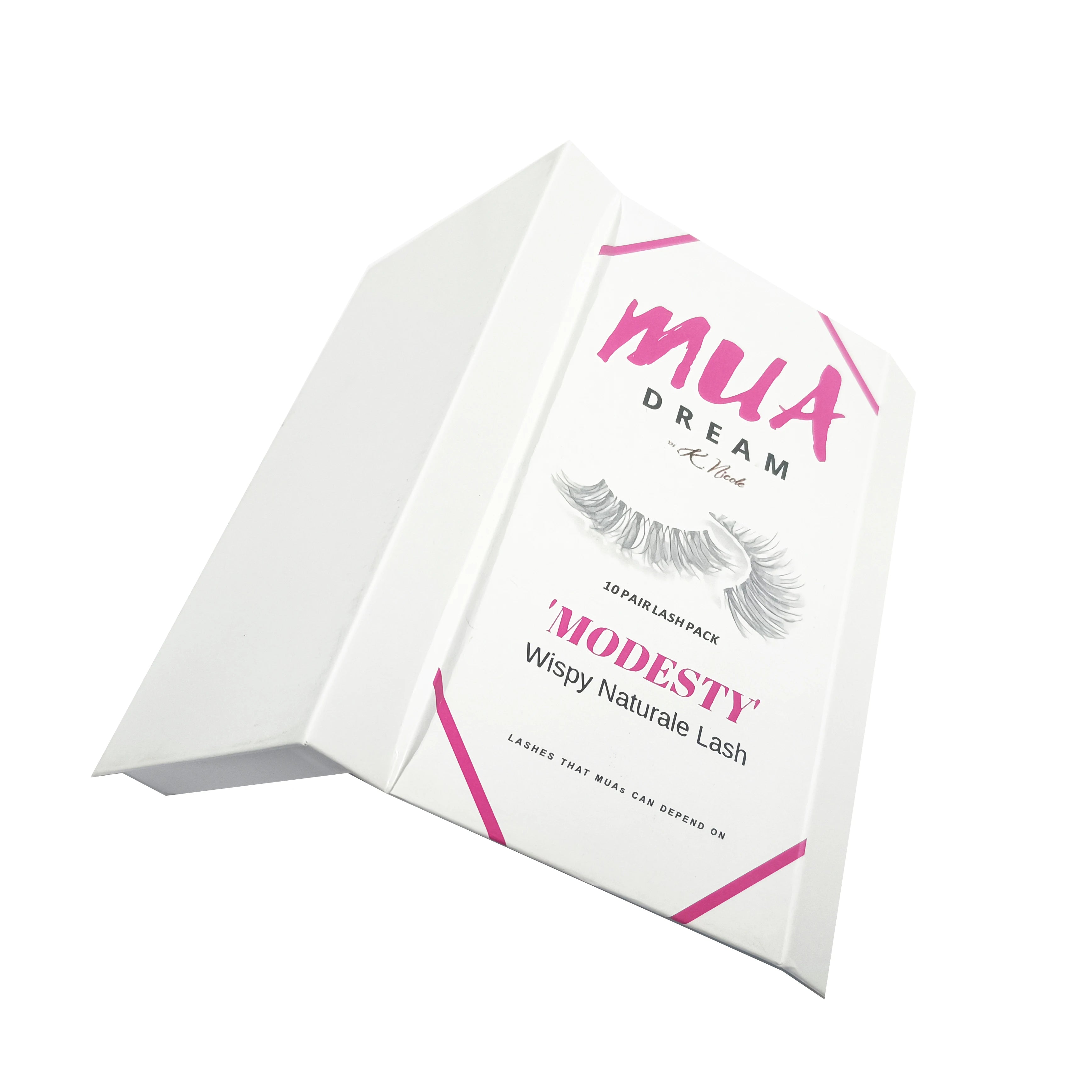 Price Eyelashes Box Lashes case Book Shape Cardboard Price Eyelashes Box Lashes case Book Shape Cardboard