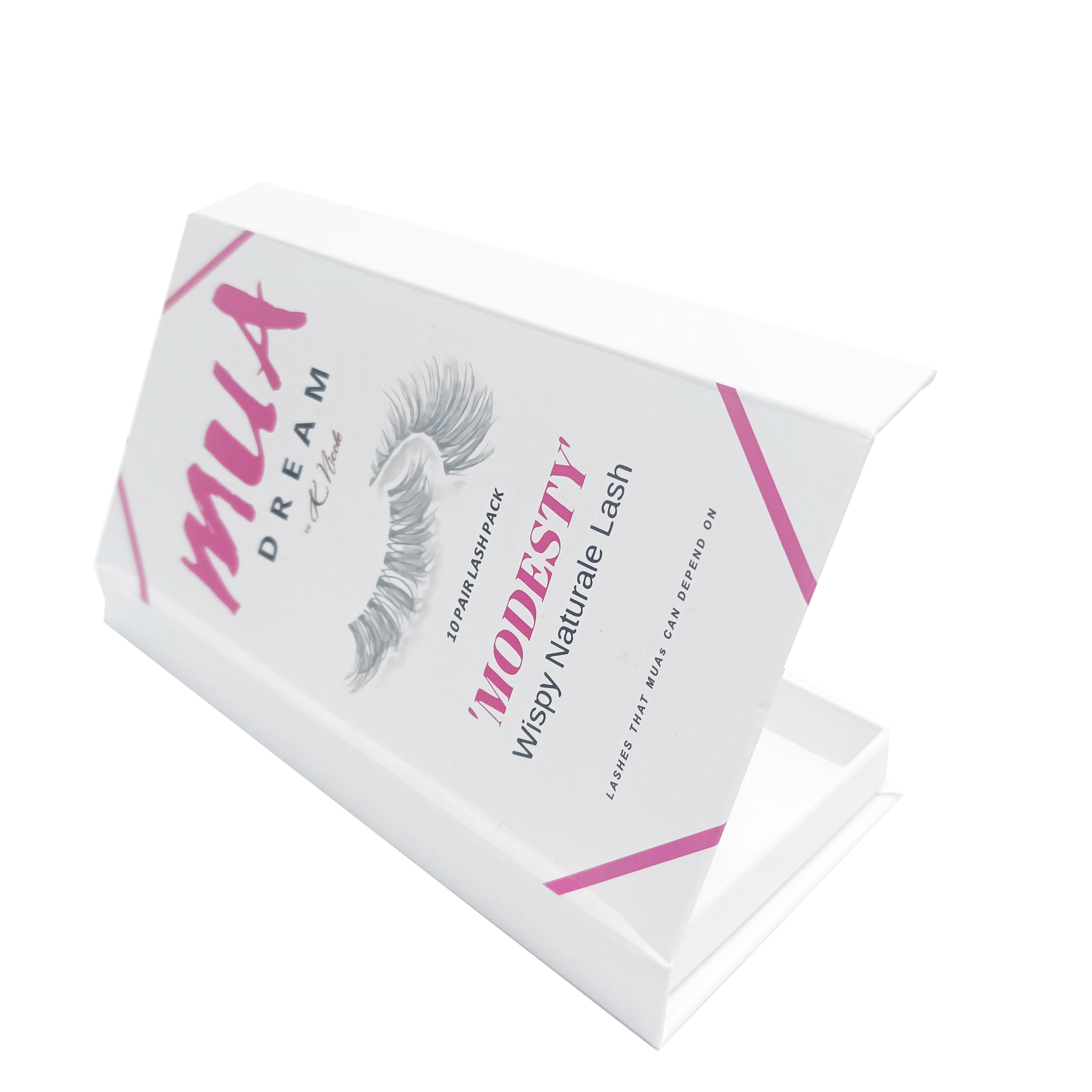 Price Eyelashes Box Lashes case Book Shape Cardboard Price Eyelashes Box Lashes case Book Shape Cardboard