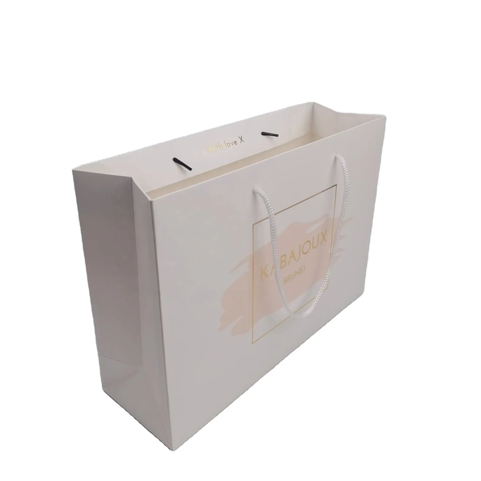Supplier Custom logo Paper Shopping Bag with Handles Supplier Custom logo Paper Shopping Bag with Handles