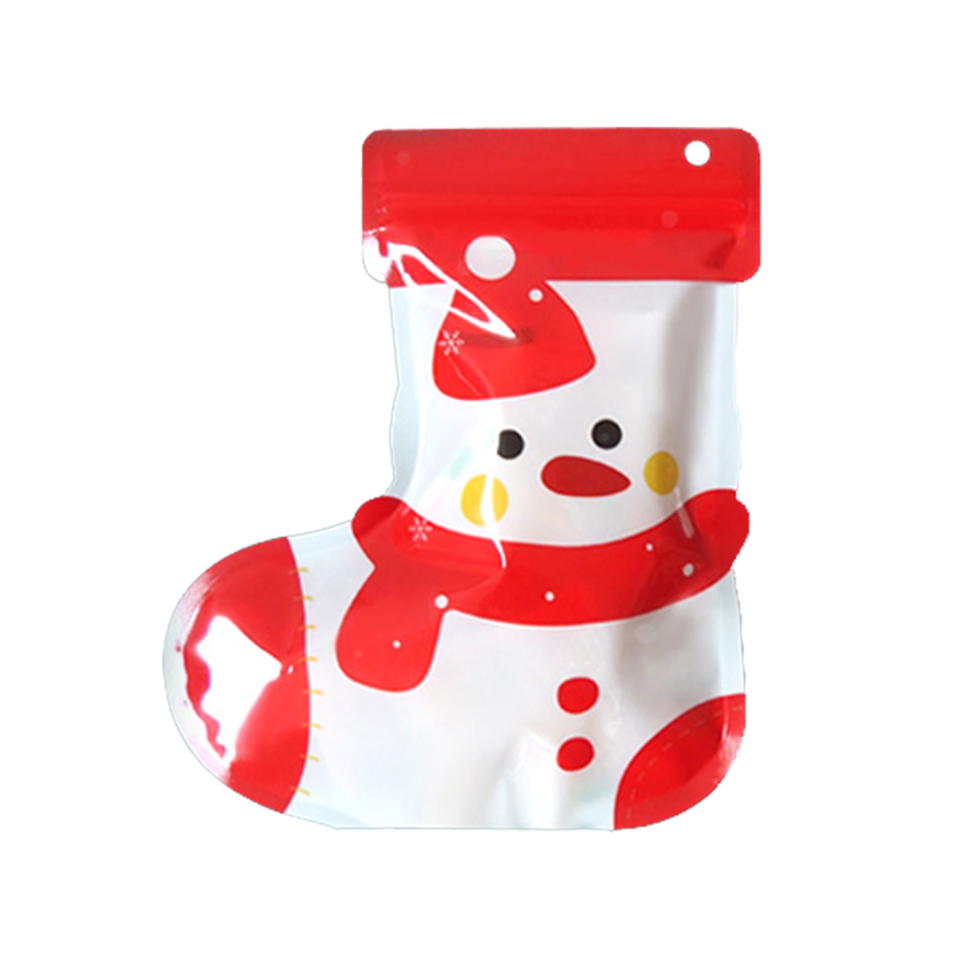 Festive Flat Zipper Seal Bags – Christmas Stocking Festive Flat Zipper Seal Bags – Christmas Stocking