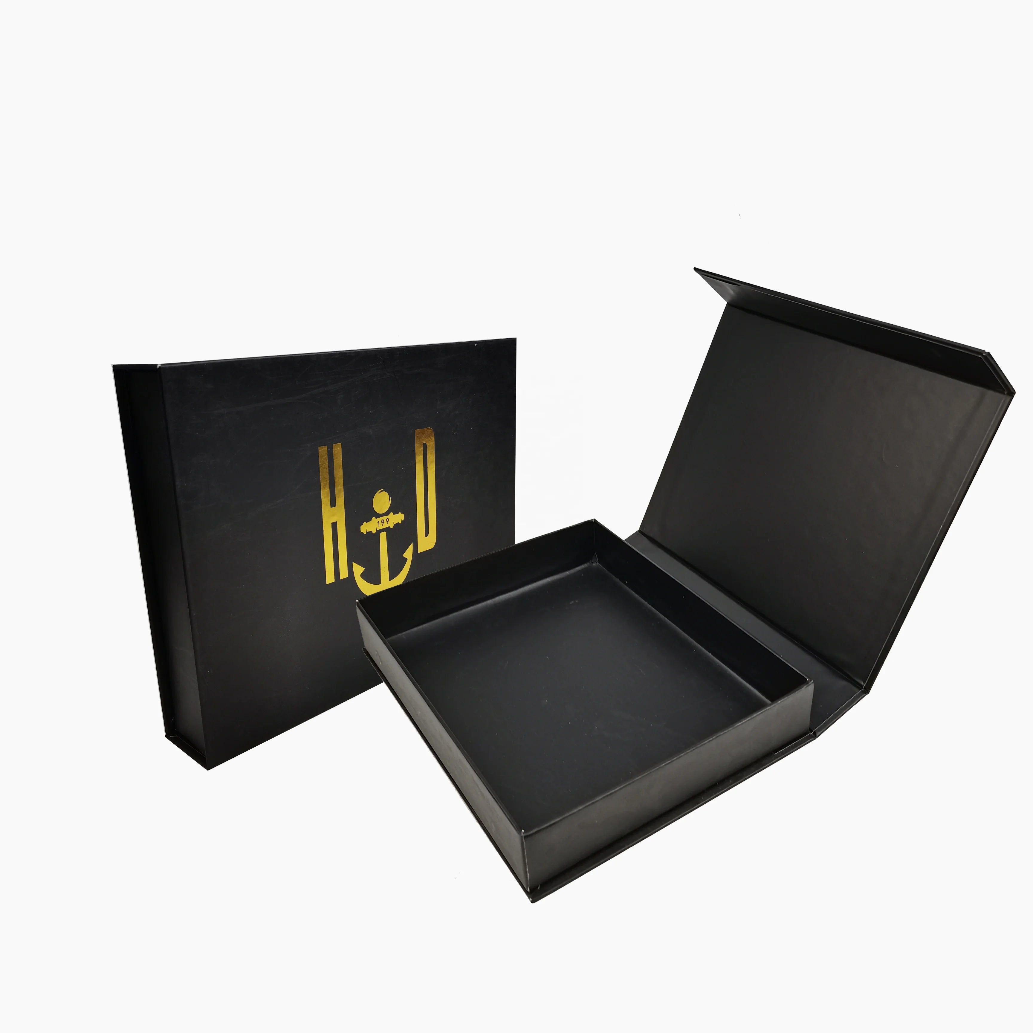 Flap Lid Packaging Cardboard Bespoke Custom Magnetic Closure