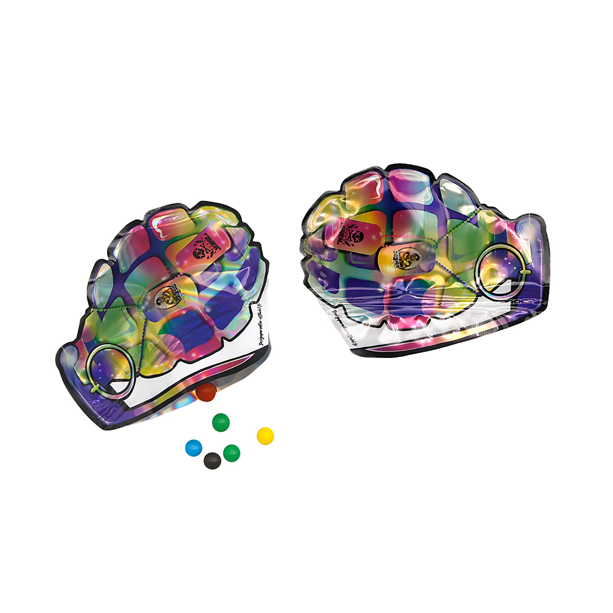 Flat Zipper Seal Bags – Holographic Grenade Die Cut Smell Flat Zipper Seal Bags – Holographic Grenade Die Cut Smell