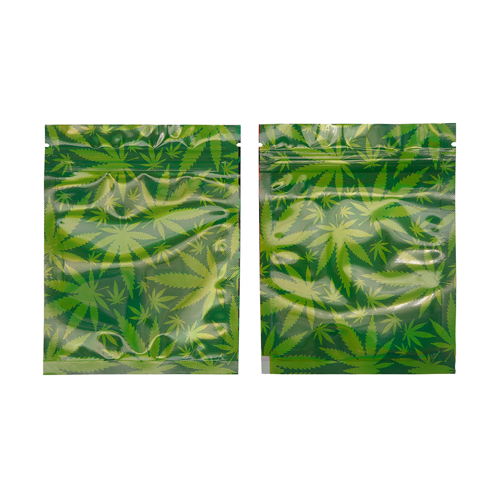 Flat Zipper Seal Bags – Holographic Jamaican Theme Smell Flat Zipper Seal Bags – Holographic Jamaican Theme Smell