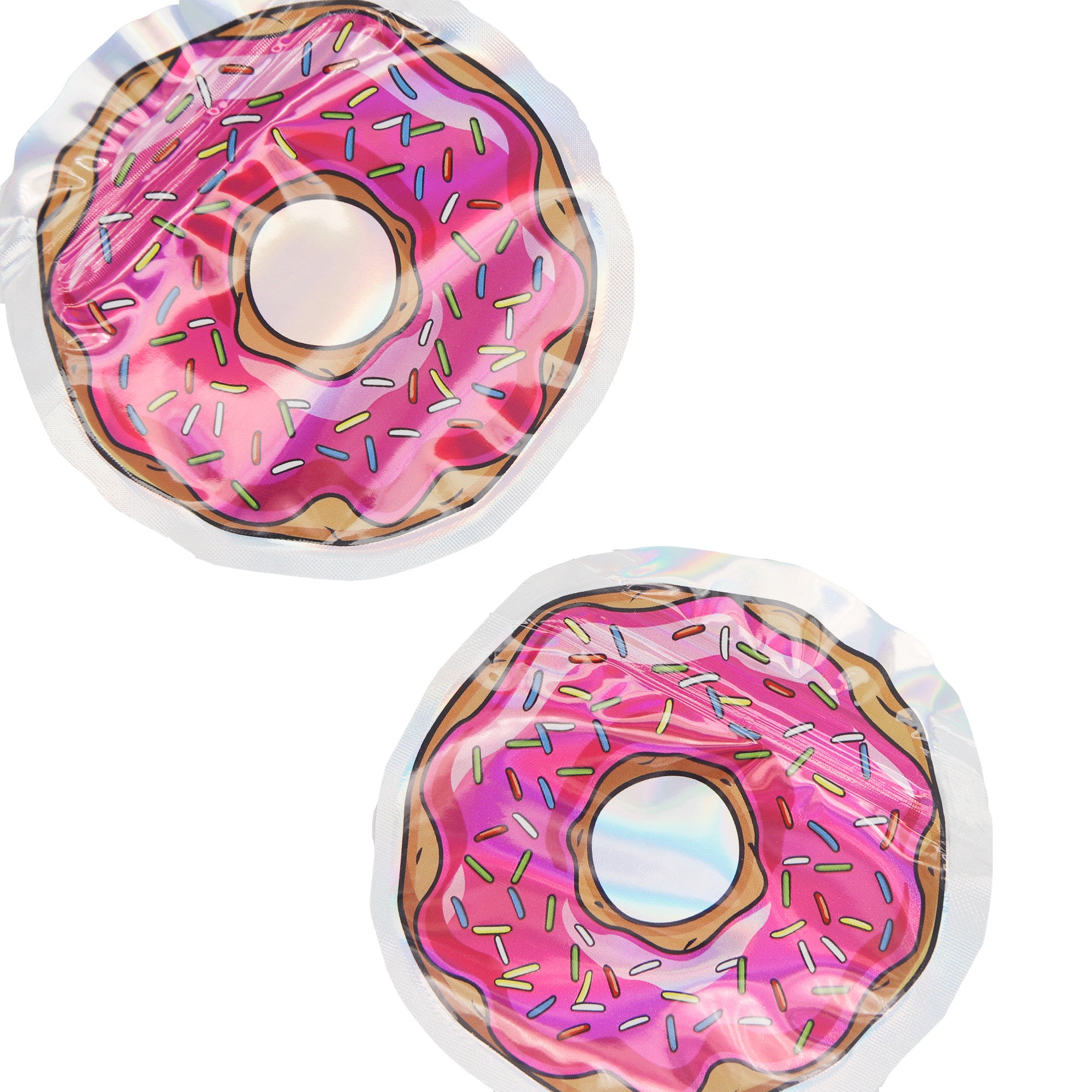 Flat Zipper Seal Bags – Holographic Pink Frosted Sprinkle Flat Zipper Seal Bags – Holographic Pink Frosted Sprinkle