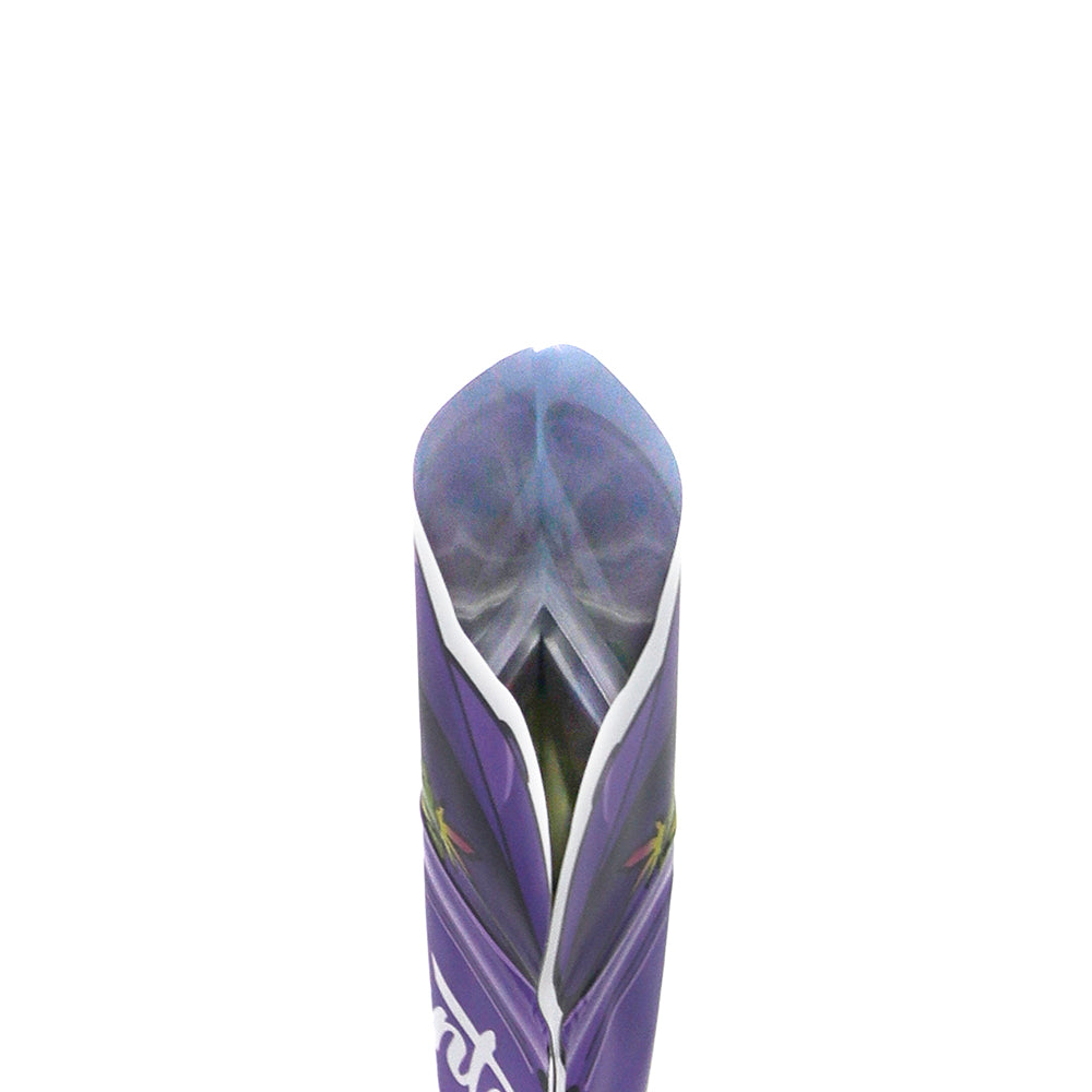 Flat Zipper Seal Bags – Purple Chain Man Die Cut Smell Proof Flat Zipper Seal Bags – Purple Chain Man Die Cut Smell Proof