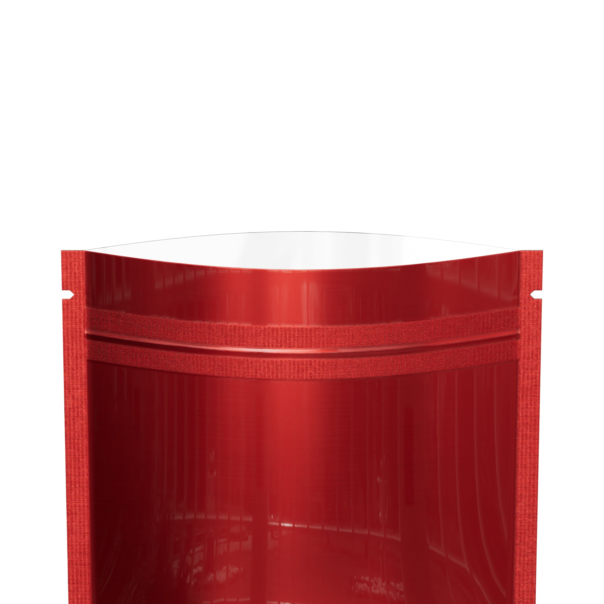 Flat Zipper Seal Bags - Single-Sided Glossy Mylar Foil Smell Flat Zipper Seal Bags - Single-Sided Glossy Mylar Foil Smell