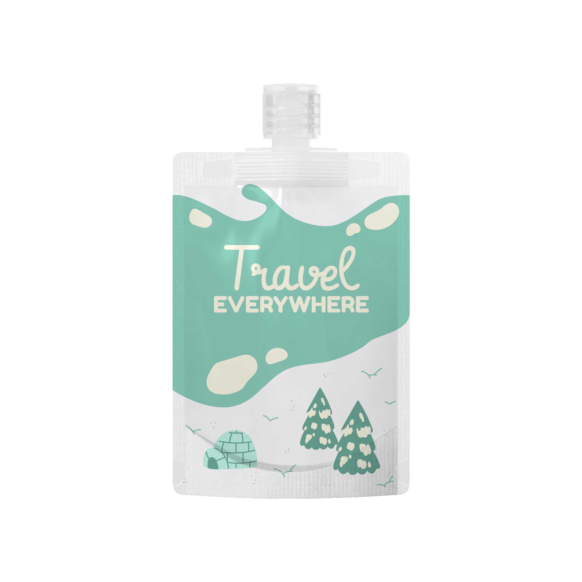 Flip Cap Spout Bottle Pouch (Design Your Own) Flip Cap Spout Bottle Pouch (Design Your Own)