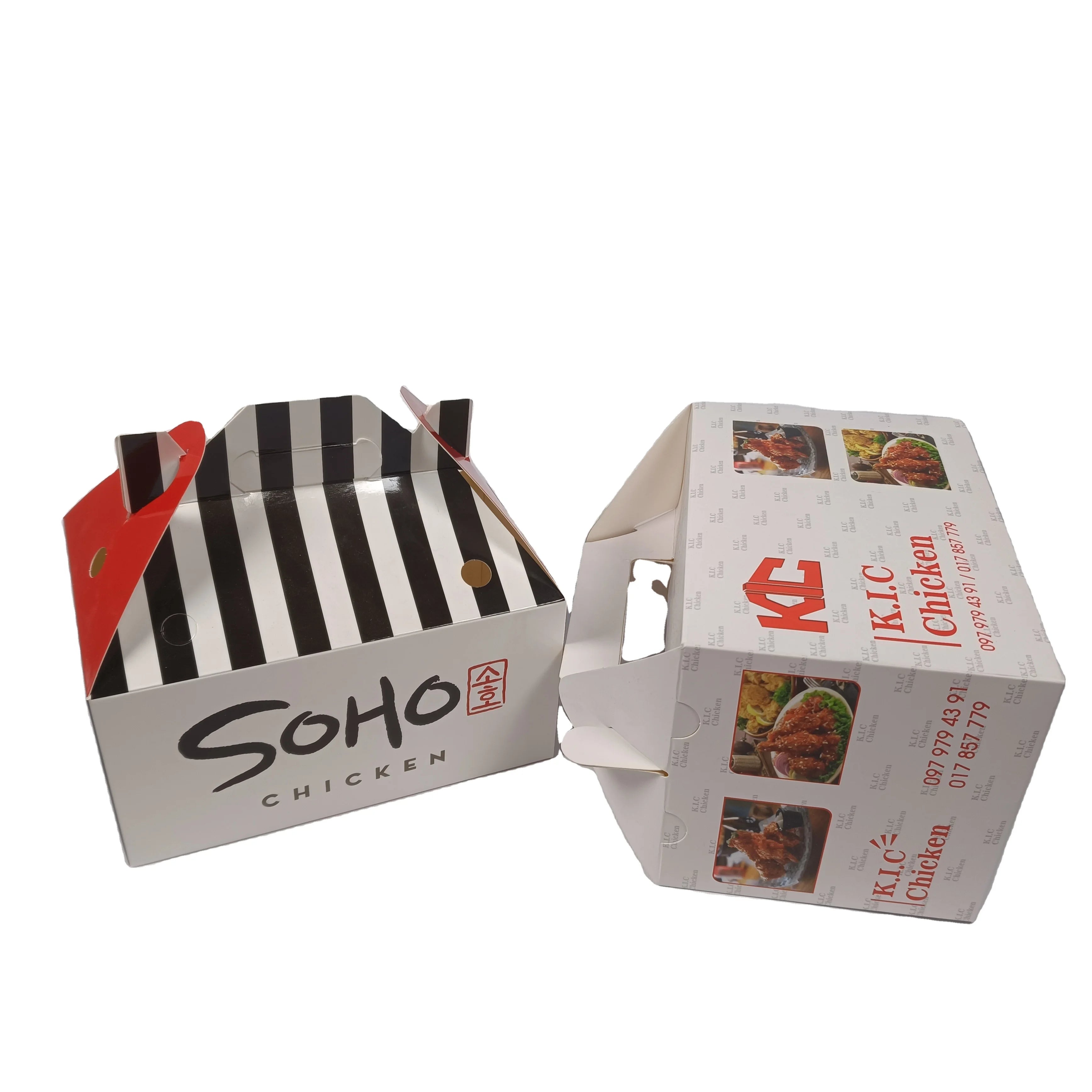 Food Grade Food Box Art Paper Fried Chicken Takeaway Food Grade Food Box Art Paper Fried Chicken Takeaway