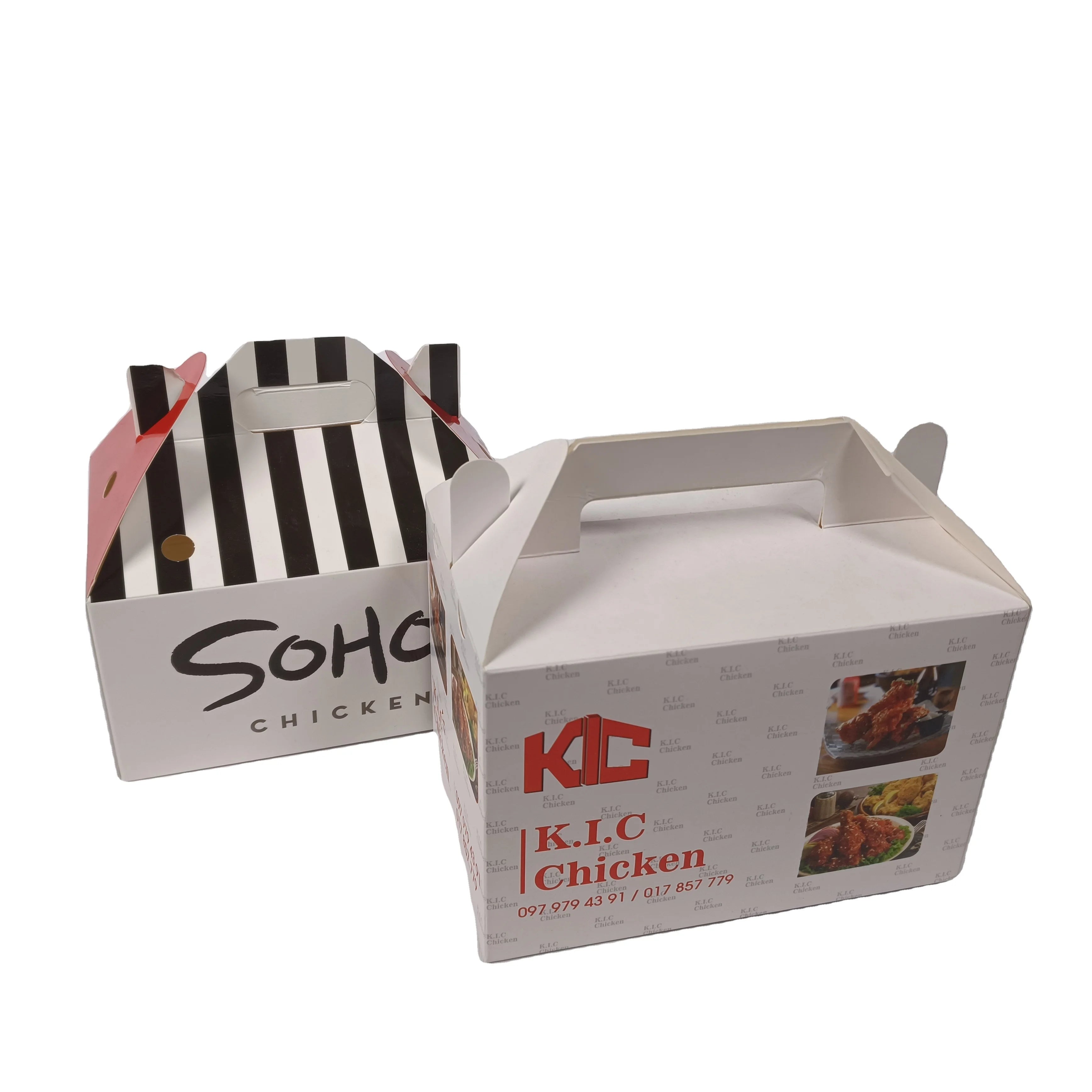 Food Grade Food Box Art Paper Fried Chicken Takeaway Food Grade Food Box Art Paper Fried Chicken Takeaway