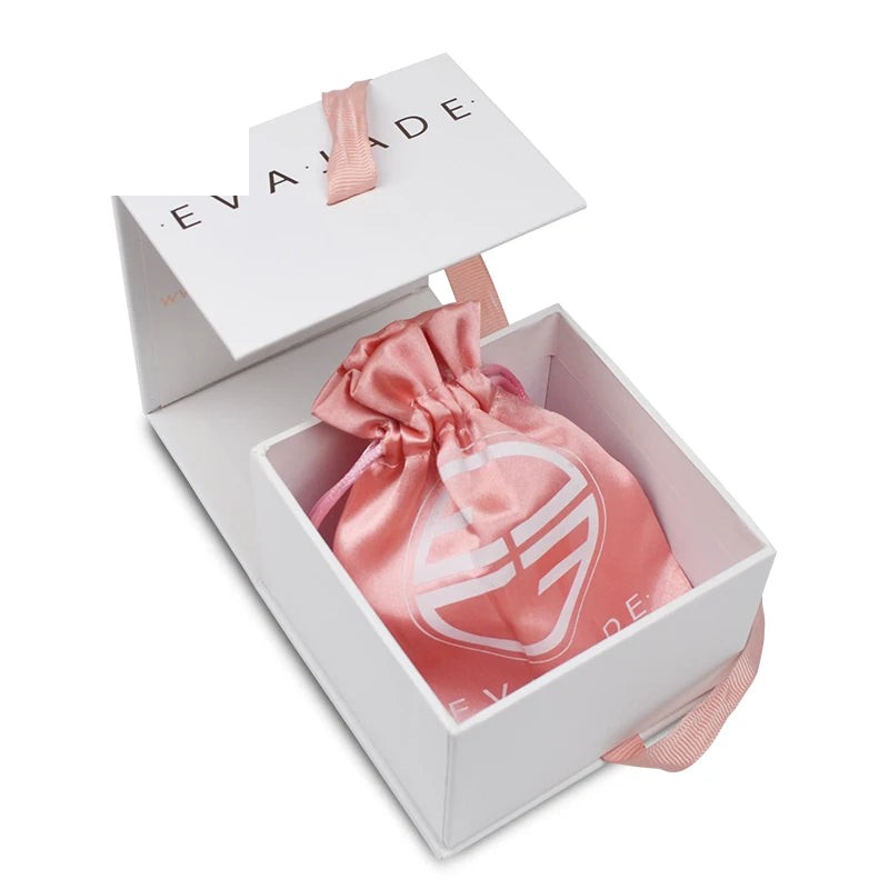 Luxury Custom Logo Foldable Magnet Book Shape Paper Necklace