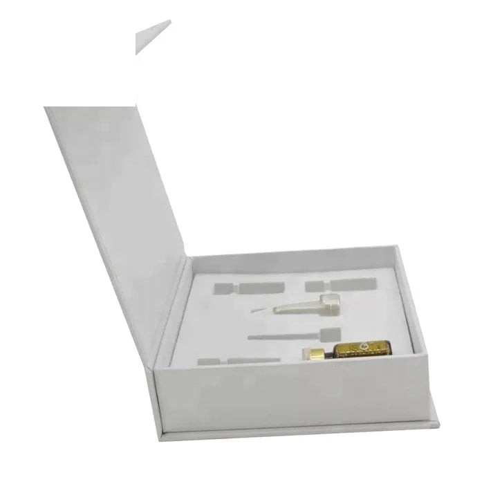 Custom logo Magnetic White Skincare Cardboard Paper Box with Custom logo Magnetic White Skincare Cardboard Paper Box with