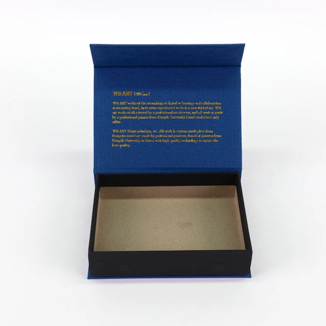 Customizable Book-Shape Foldable Cardboard Magnet Box Customizable Book-Shape Foldable Cardboard Magnet Box