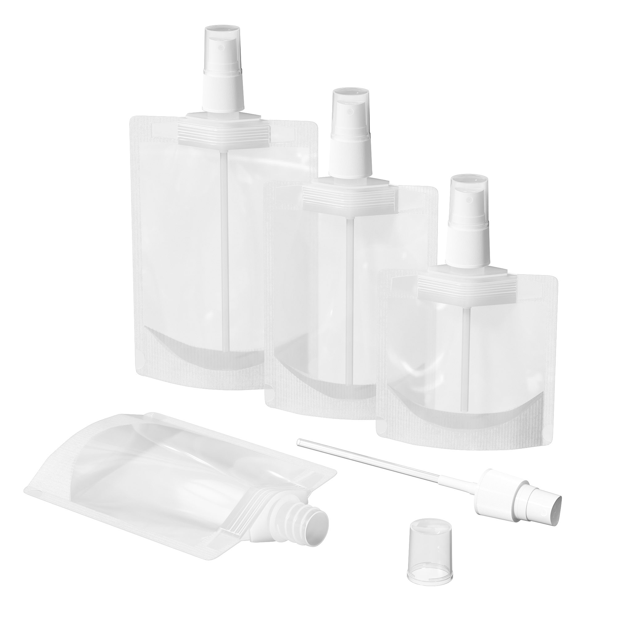 Frosted Translucent Stand Pouch with Top Wide Mouth Fine Frosted Translucent Stand Pouch with Top Wide Mouth Fine
