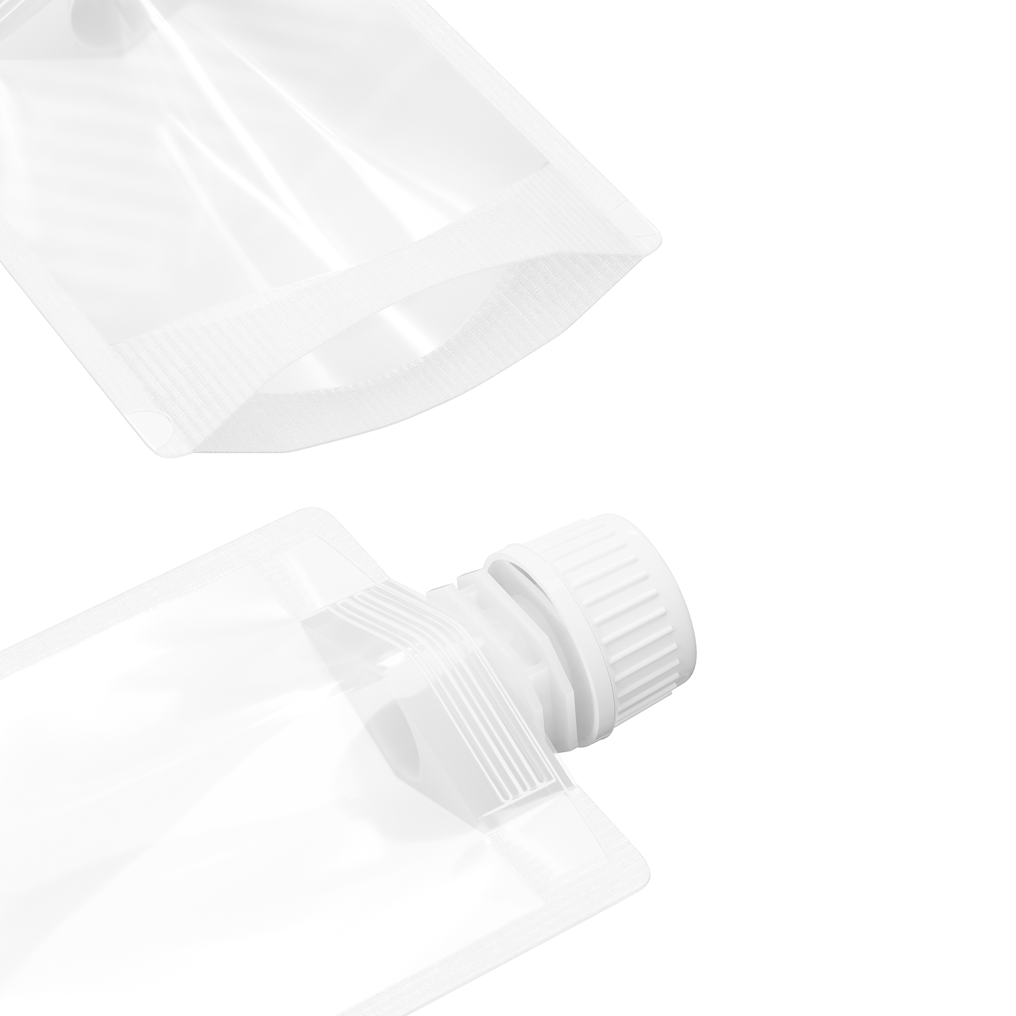 Frosted Translucent Stand Pouch with Top Wide Mouth Twist Frosted Translucent Stand Pouch with Top Wide Mouth Twist