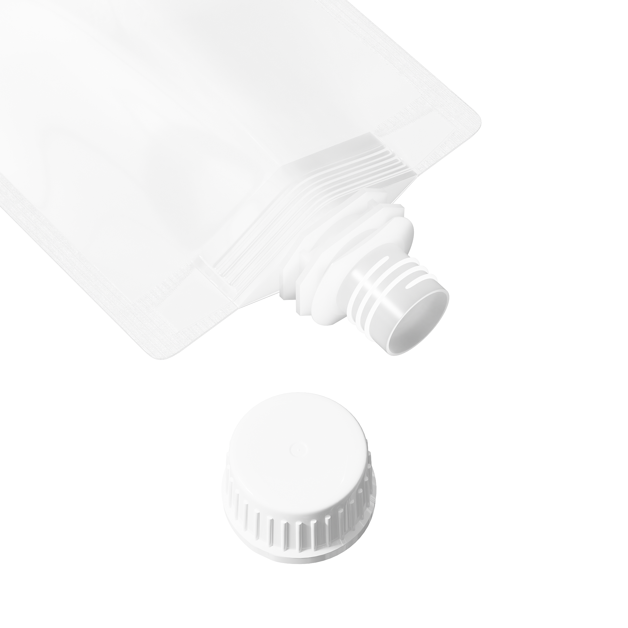 Frosted Translucent Stand Pouch with Top Wide Mouth Twist Frosted Translucent Stand Pouch with Top Wide Mouth Twist