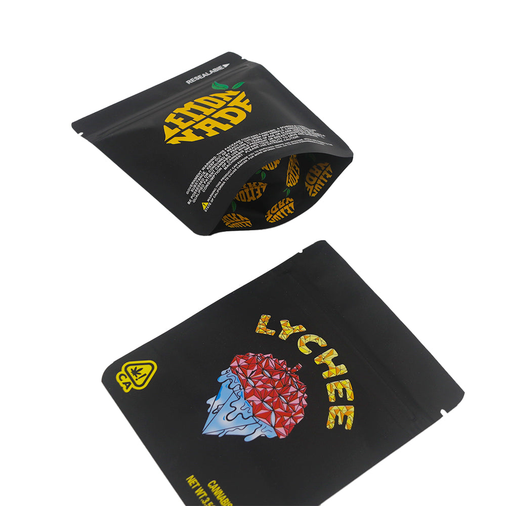 Fruit Flavor Designed Smell Proof Metallized Foil Stand Fruit Flavor Designed Smell Proof Metallized Foil Stand