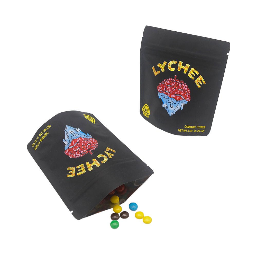 Fruit Flavor Designed Smell Proof Metallized Foil Stand Fruit Flavor Designed Smell Proof Metallized Foil Stand