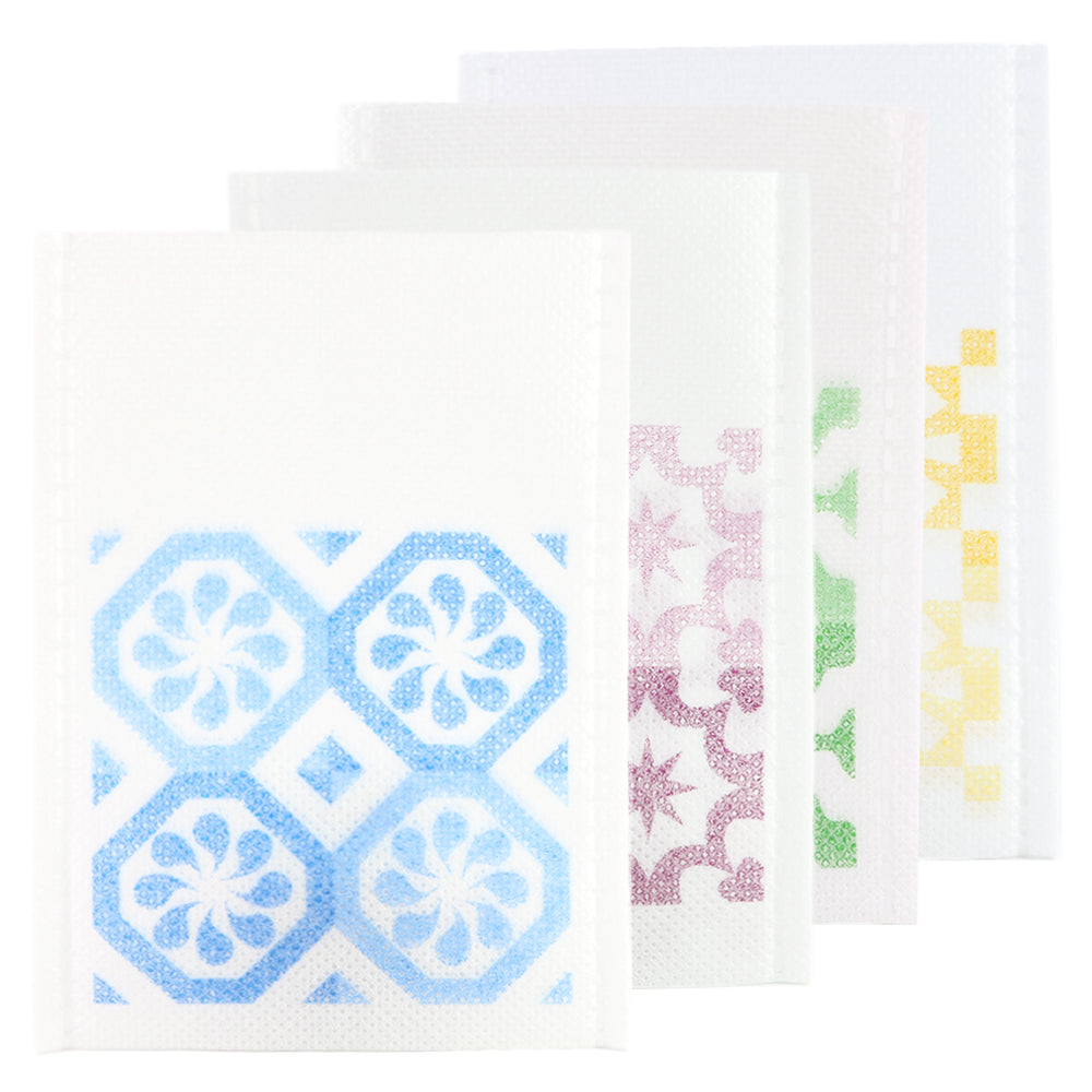 Geometric Design Non-Woven Open Top Bags Geometric Design Non-Woven Open Top Bags