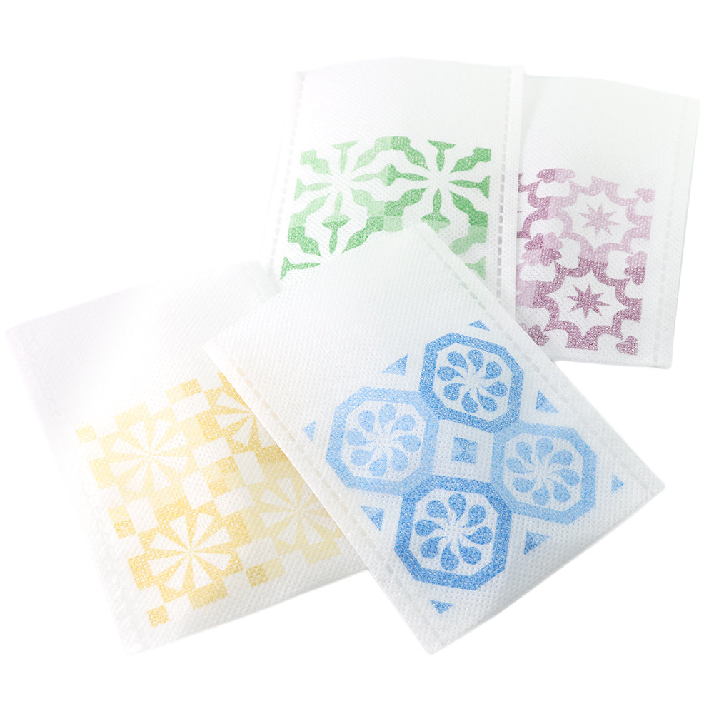 Geometric Design Non-Woven Open Top Bags Geometric Design Non-Woven Open Top Bags