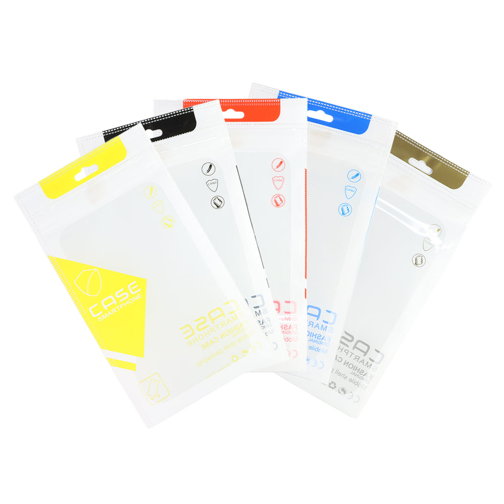 Glossy Clear Window Case Print Packaging Flat Zipper Seal Glossy Clear Window Case Print Packaging Flat Zipper Seal