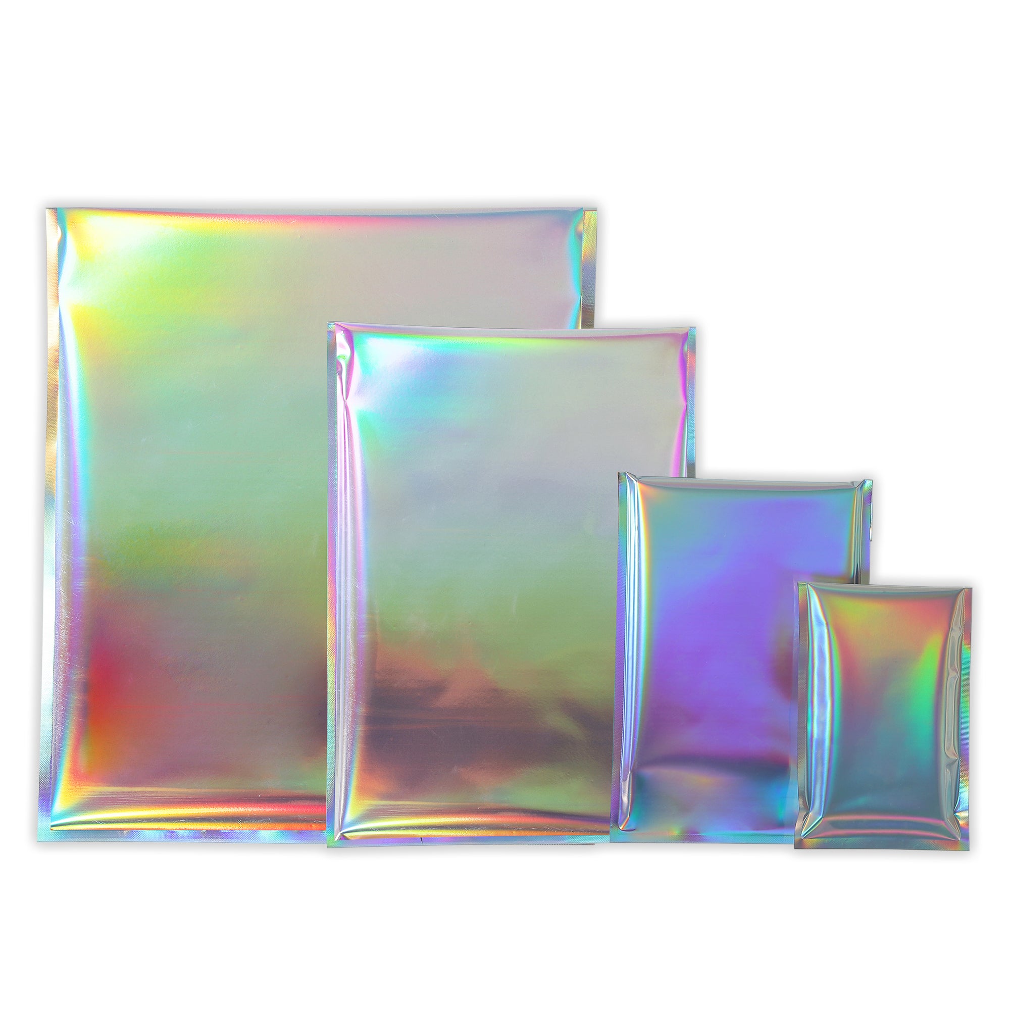 New Glossy Diamond Holographic Self-Adhesive Mailer Packagin