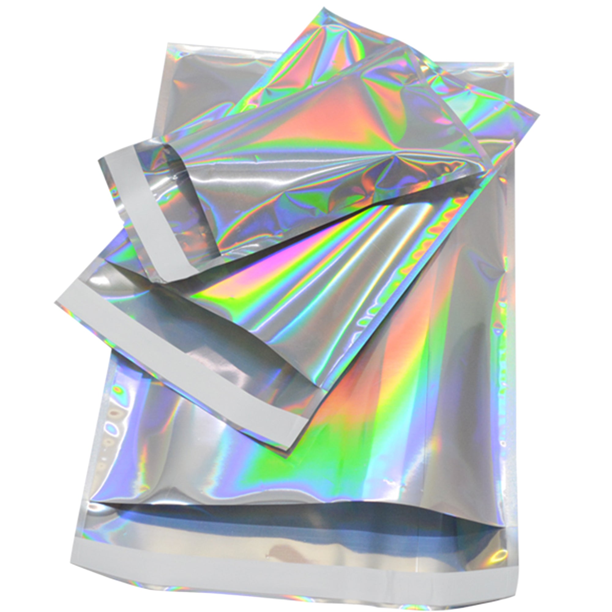 New Glossy Diamond Holographic Self-Adhesive Mailer Packagin New Glossy Diamond Holographic Self-Adhesive Mailer Packagin
