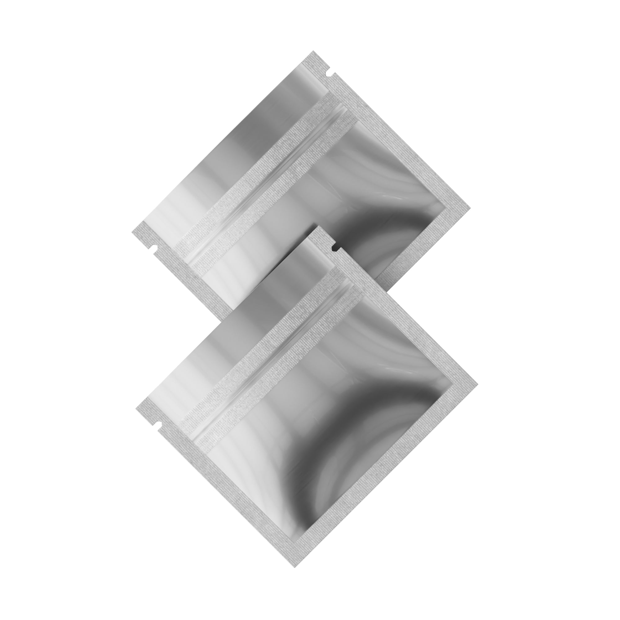 Glossy Double-Sided Chrome Silver Mini Mylar Foil Smell Glossy Double-Sided Chrome Silver Mini Mylar Foil Smell