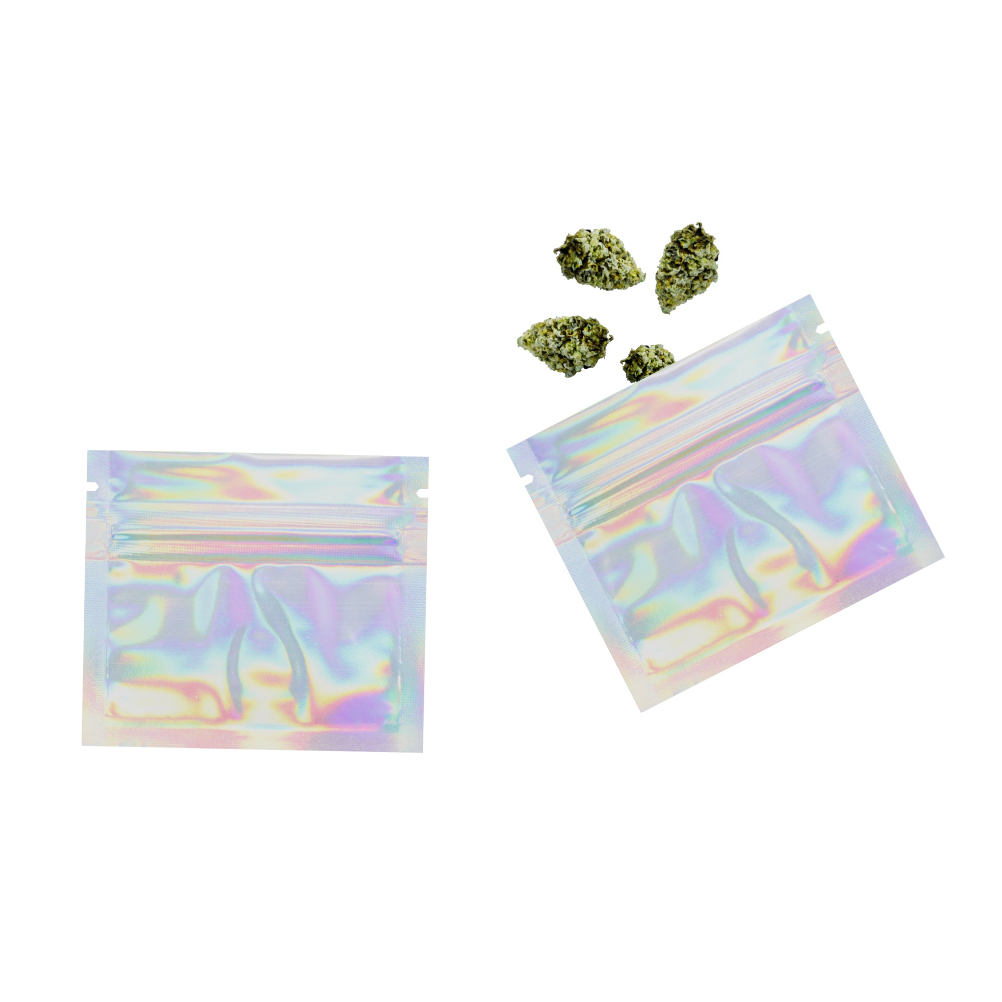 Glossy Double-Sided Diamond Holographic Mini Mylar Foil Glossy Double-Sided Diamond Holographic Mini Mylar Foil