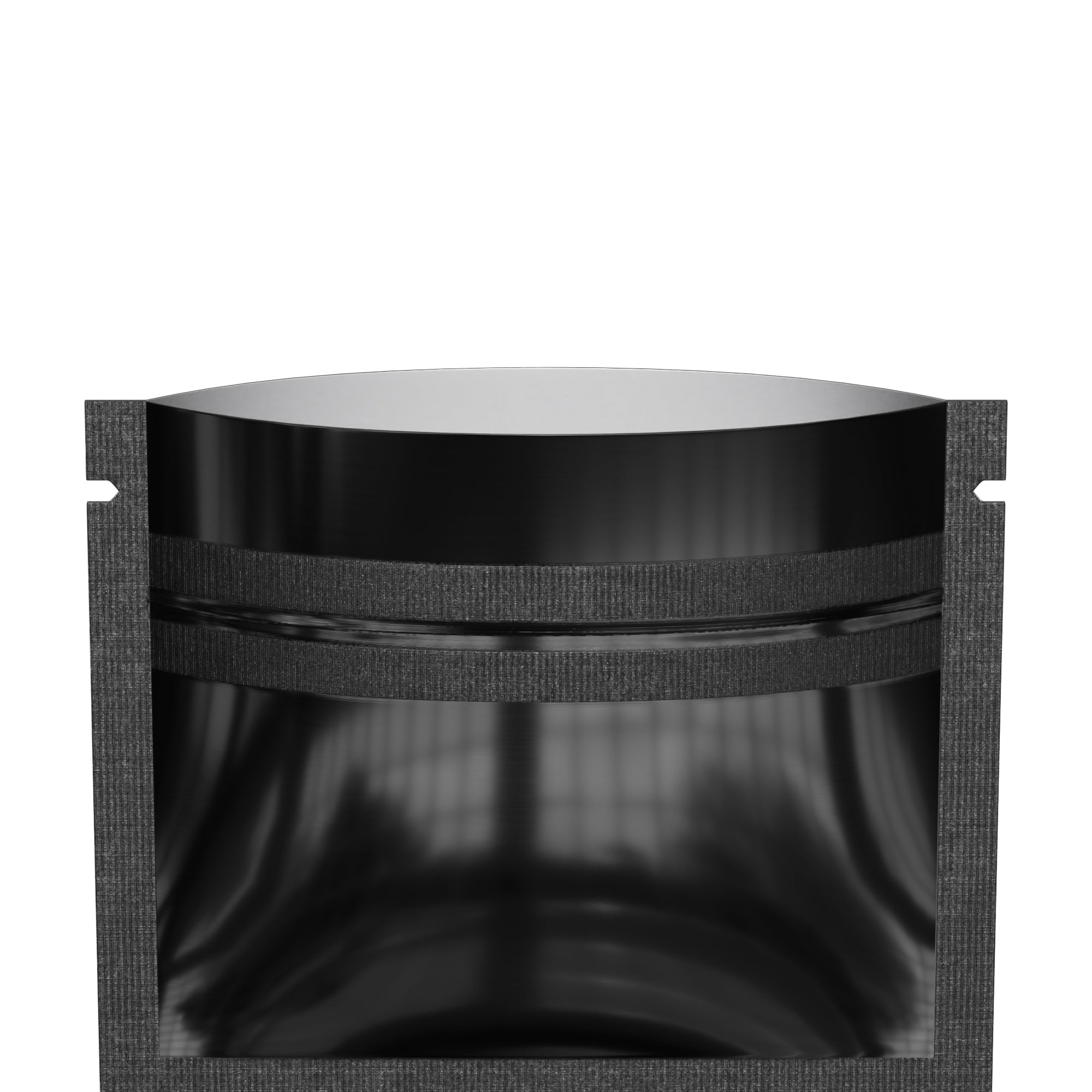 Glossy Double-Sided Mirror Black Mini Mylar Foil Smell Proof Glossy Double-Sided Mirror Black Mini Mylar Foil Smell Proof