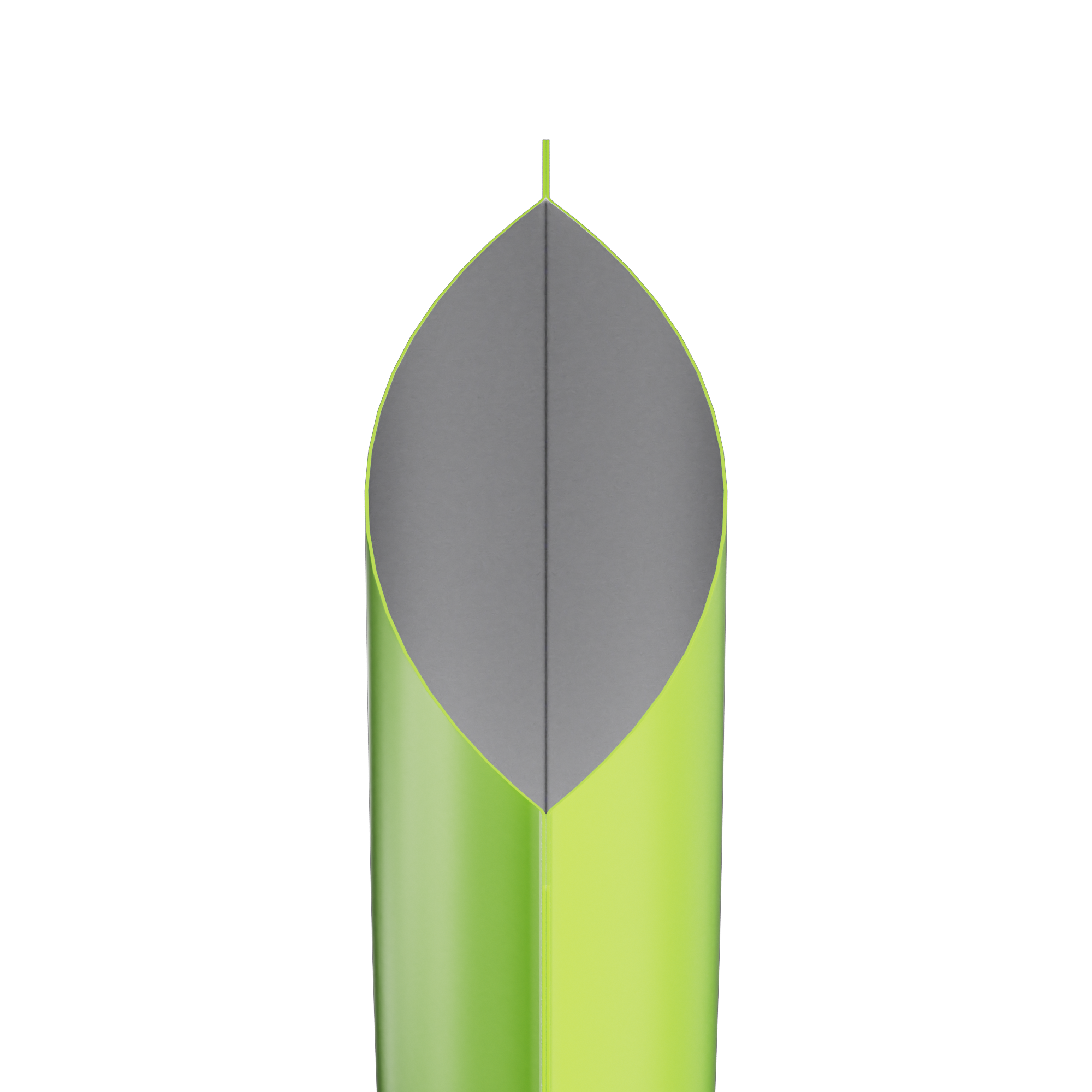 Glossy Electric Green Mylar Foil Open Fill Bags Glossy Electric Green Mylar Foil Open Fill Bags