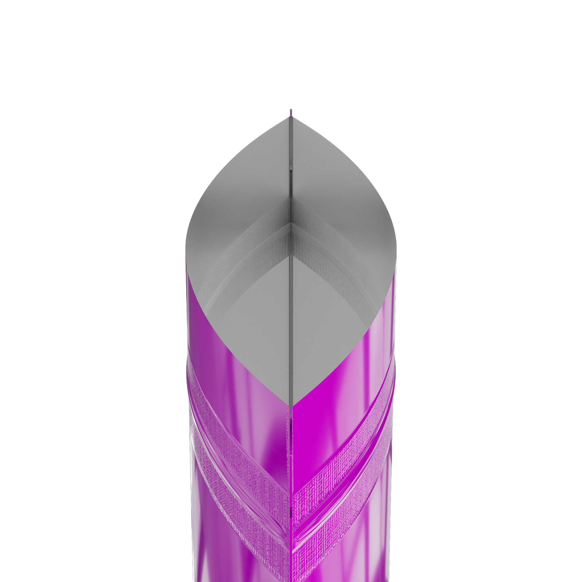 Glossy Hazy Purple Round Window Plastic and Mylar Stand Glossy Hazy Purple Round Window Plastic and Mylar Stand