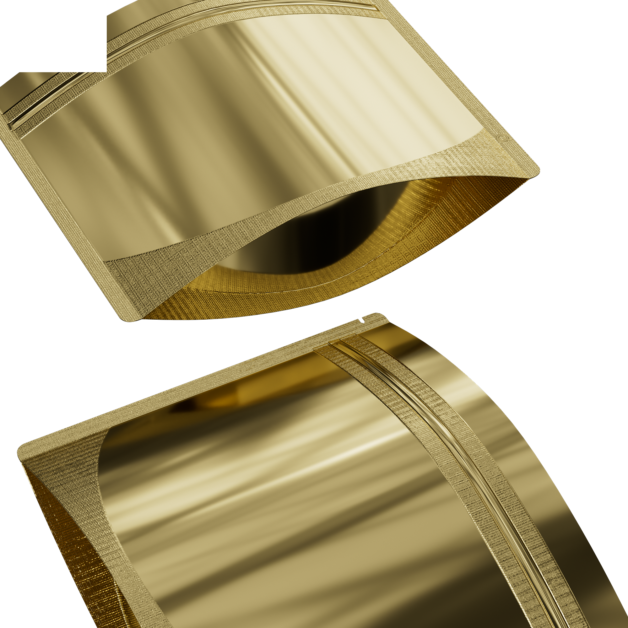 Glossy Horizontal Stand Strong Bags with Rounded Corners Glossy Horizontal Stand Strong Bags with Rounded Corners