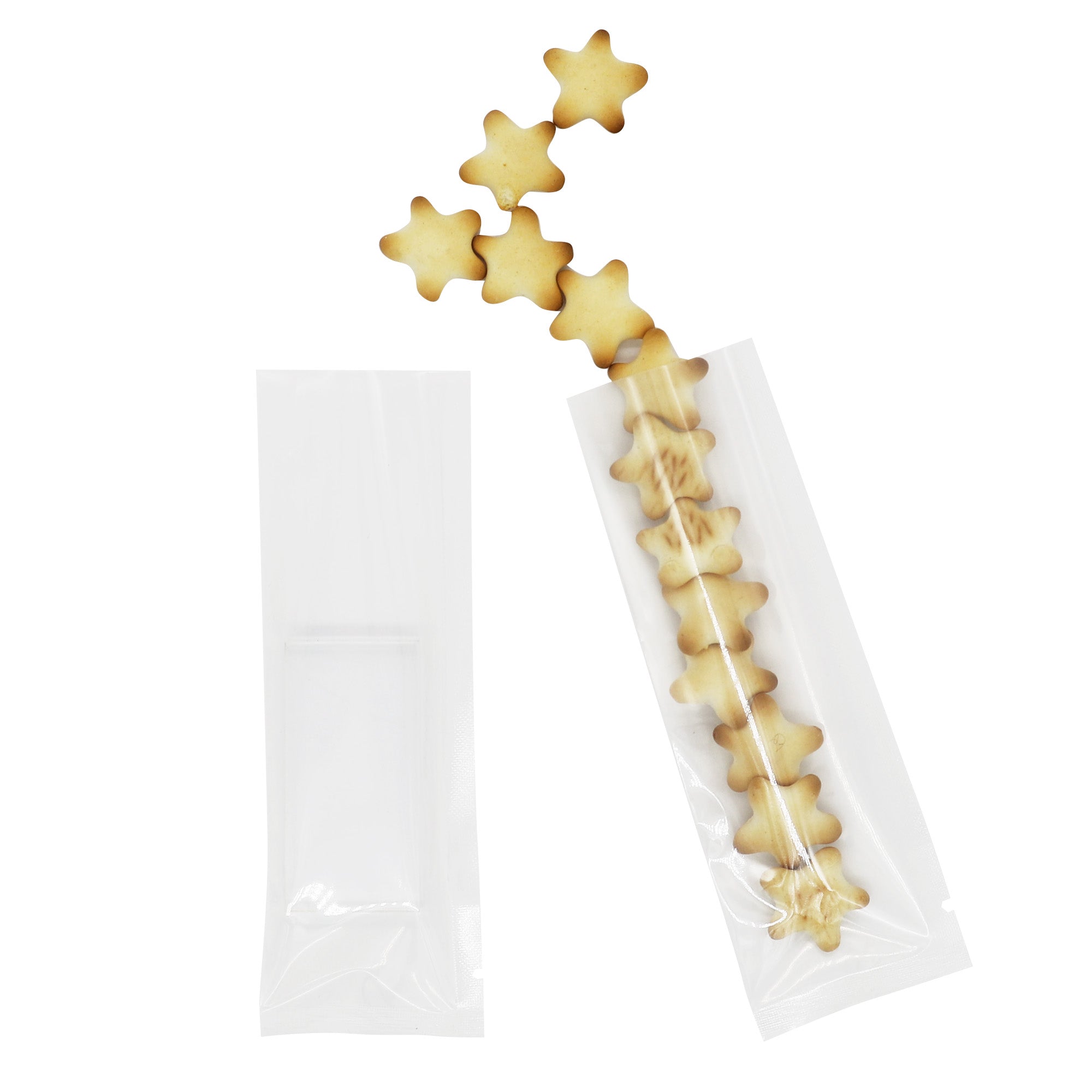 Glossy Quartz Clear Plastic Flat Stick Pouches Glossy Quartz Clear Plastic Flat Stick Pouches