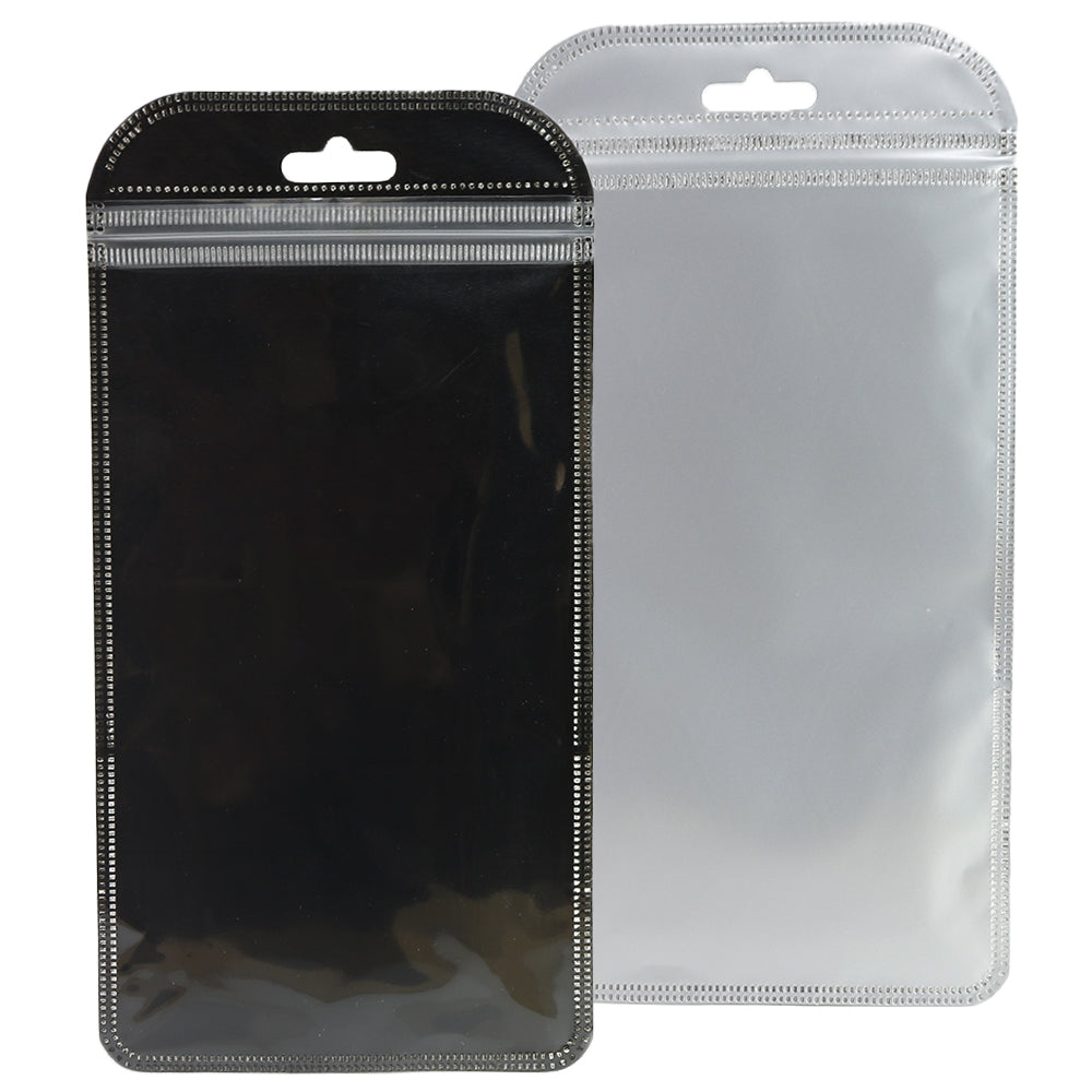 Glossy Transparent Poly Plastic Flat Zipper Seal Bags with Glossy Transparent Poly Plastic Flat Zipper Seal Bags with