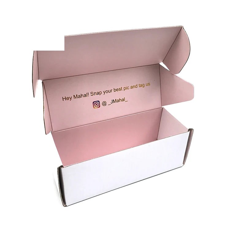 Gold Foil Stamping Double Customized Printed Shipping Gold Foil Stamping Double Customized Printed Shipping
