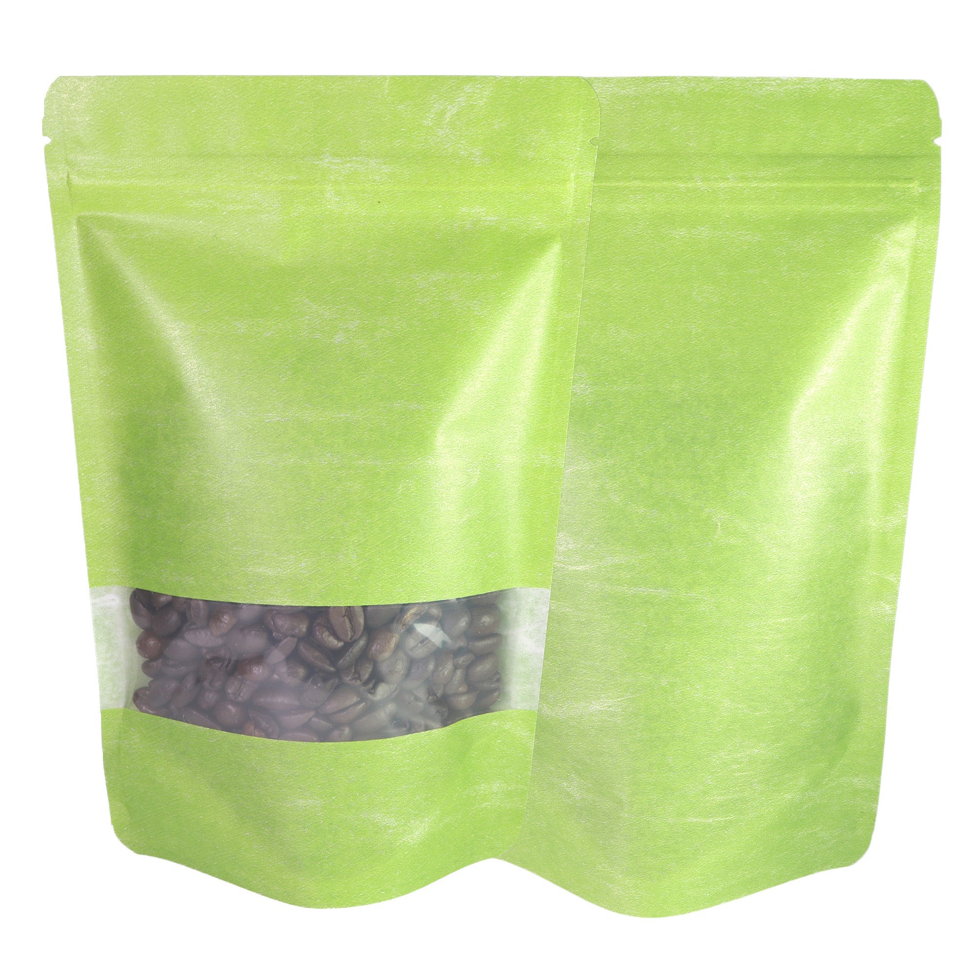 Green Double-Sided Rice Paper with Clear Window Stand Strong Green Double-Sided Rice Paper with Clear Window Stand Strong
