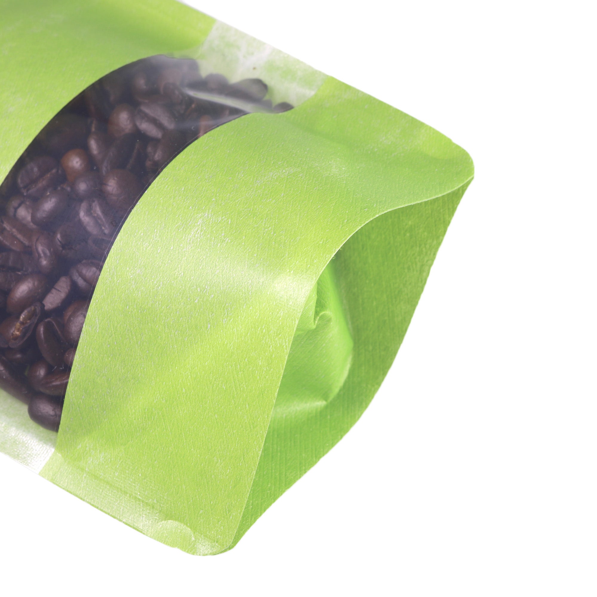 Green Double-Sided Rice Paper with Clear Window Stand Strong Green Double-Sided Rice Paper with Clear Window Stand Strong