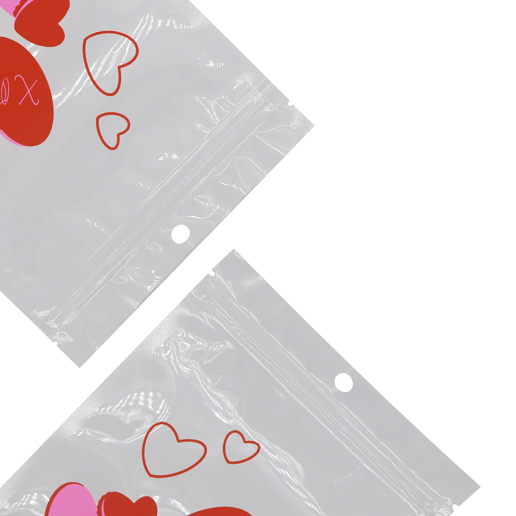 Half Arctic White Single Sided Valentine's Day Printed Half Arctic White Single Sided Valentine's Day Printed