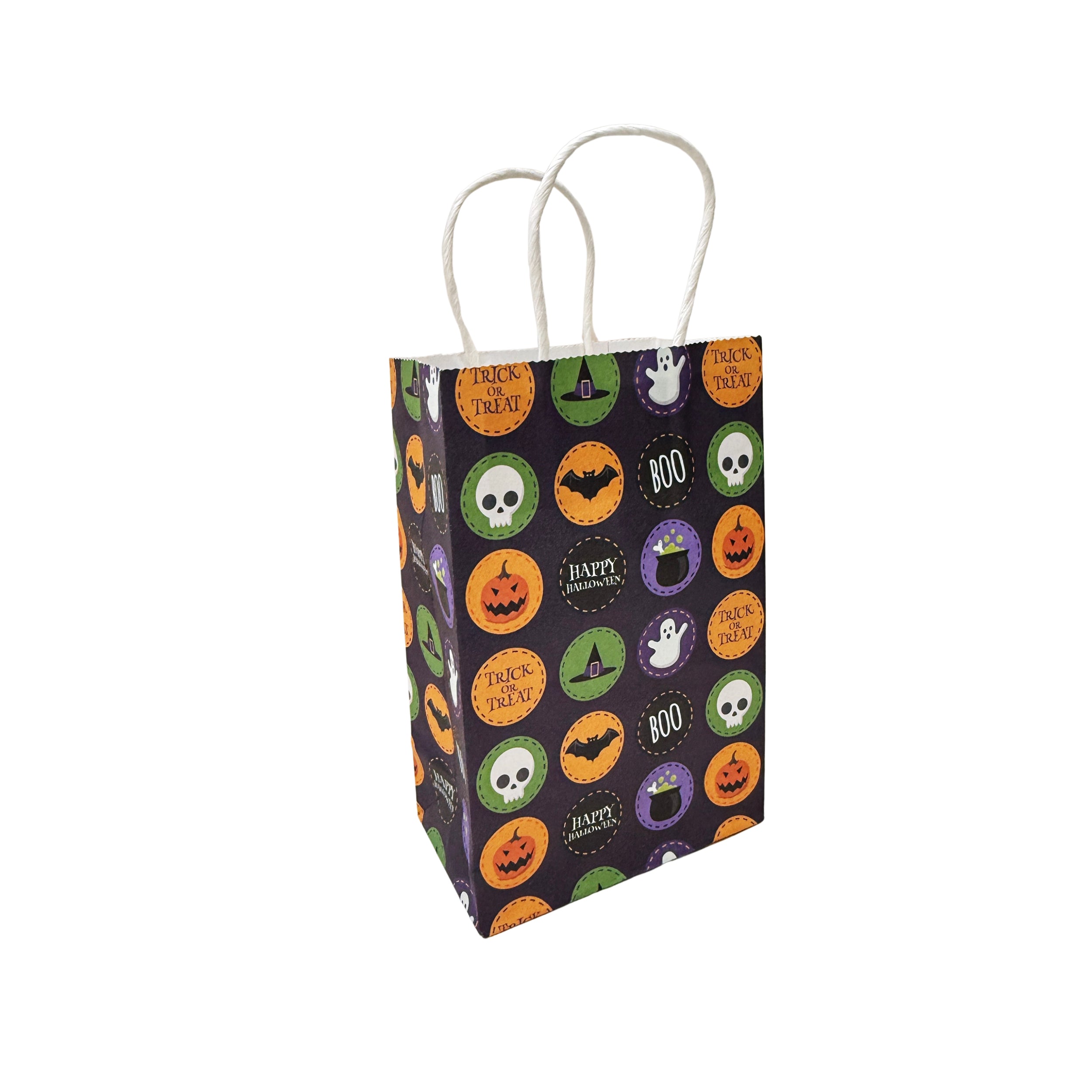 Halloween Kraft Gift Bags with Handle Halloween Kraft Gift Bags with Handle