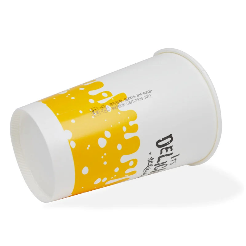 High-End Custom Eco-Friendly Disposable Drink Cups with Lids High-End Custom Eco-Friendly Disposable Drink Cups with Lids