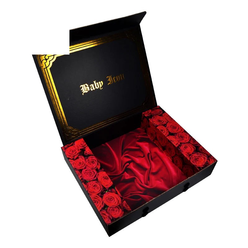 High-end Luxury Customized CMYK Printing Black Color High-end Luxury Customized CMYK Printing Black Color