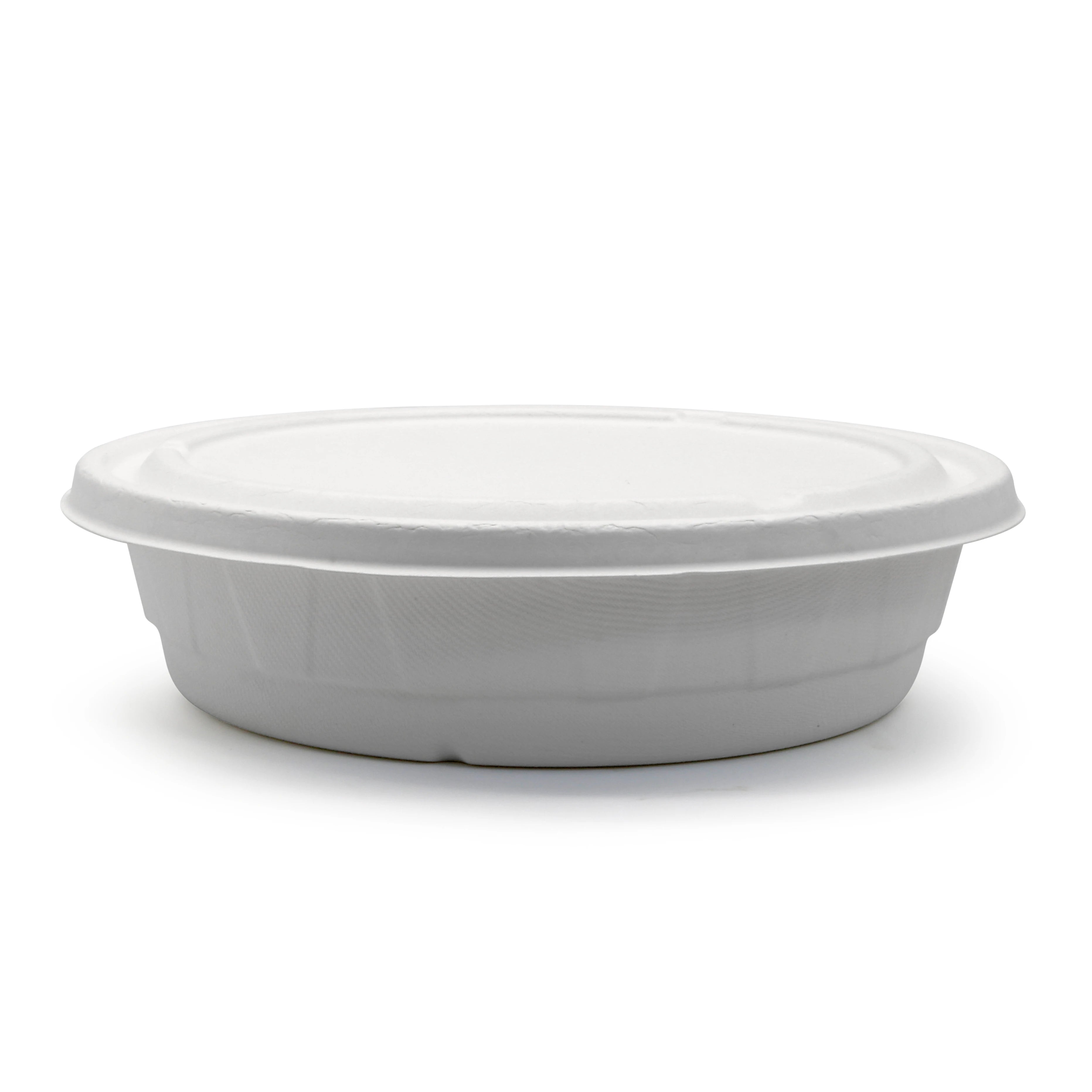 Biodegradable Custom Size Sugarcane Pulp Bowl Biodegradable Custom Size Sugarcane Pulp Bowl