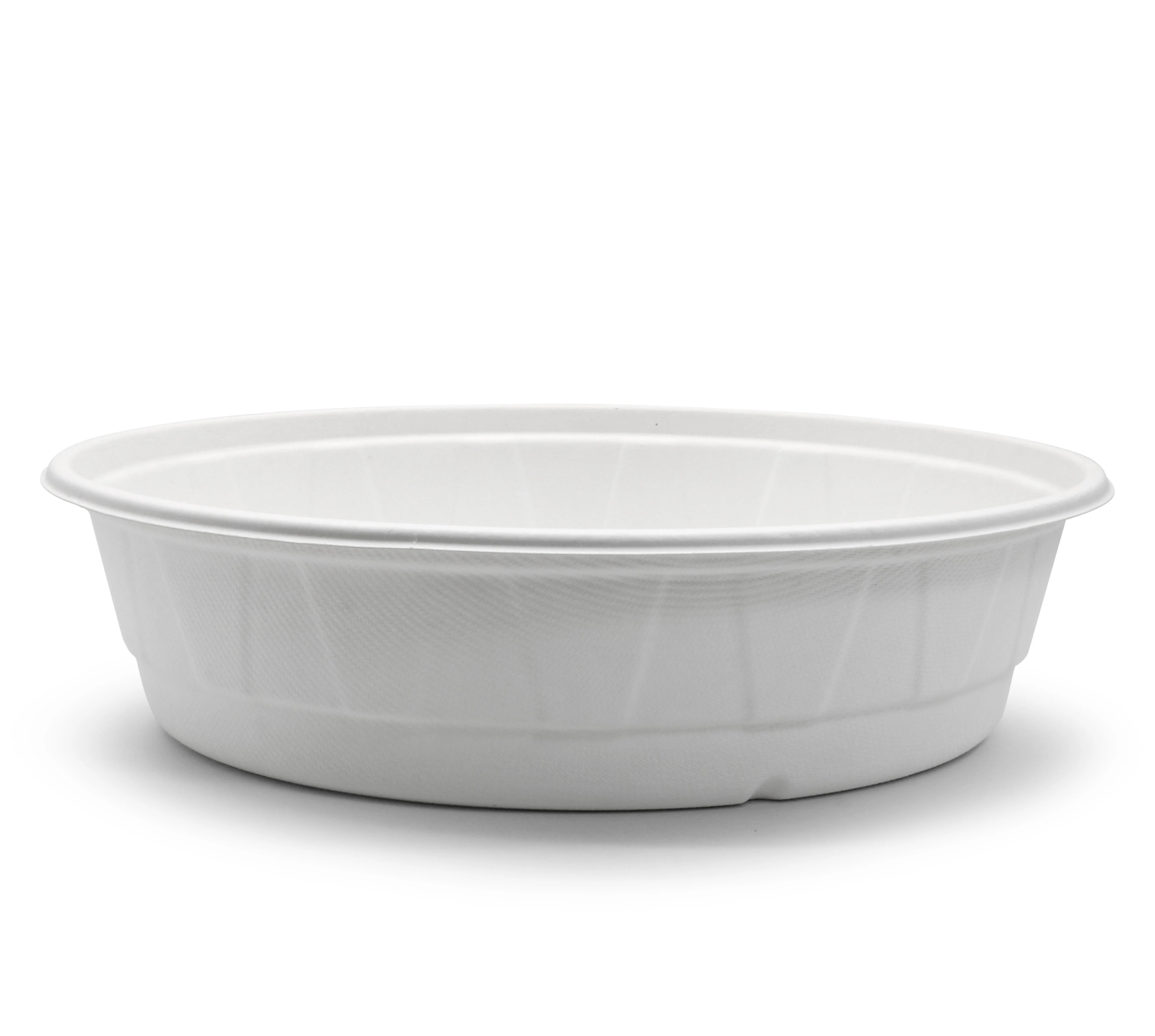 Biodegradable Custom Size Sugarcane Pulp Bowl Biodegradable Custom Size Sugarcane Pulp Bowl