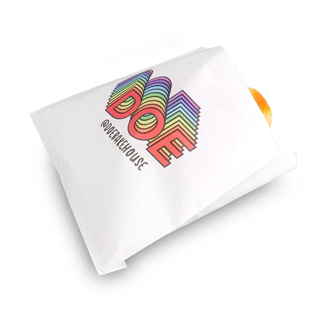 Customized Logo Printed Grease Proof Paper Bag Customized Logo Printed Grease Proof Paper Bag
