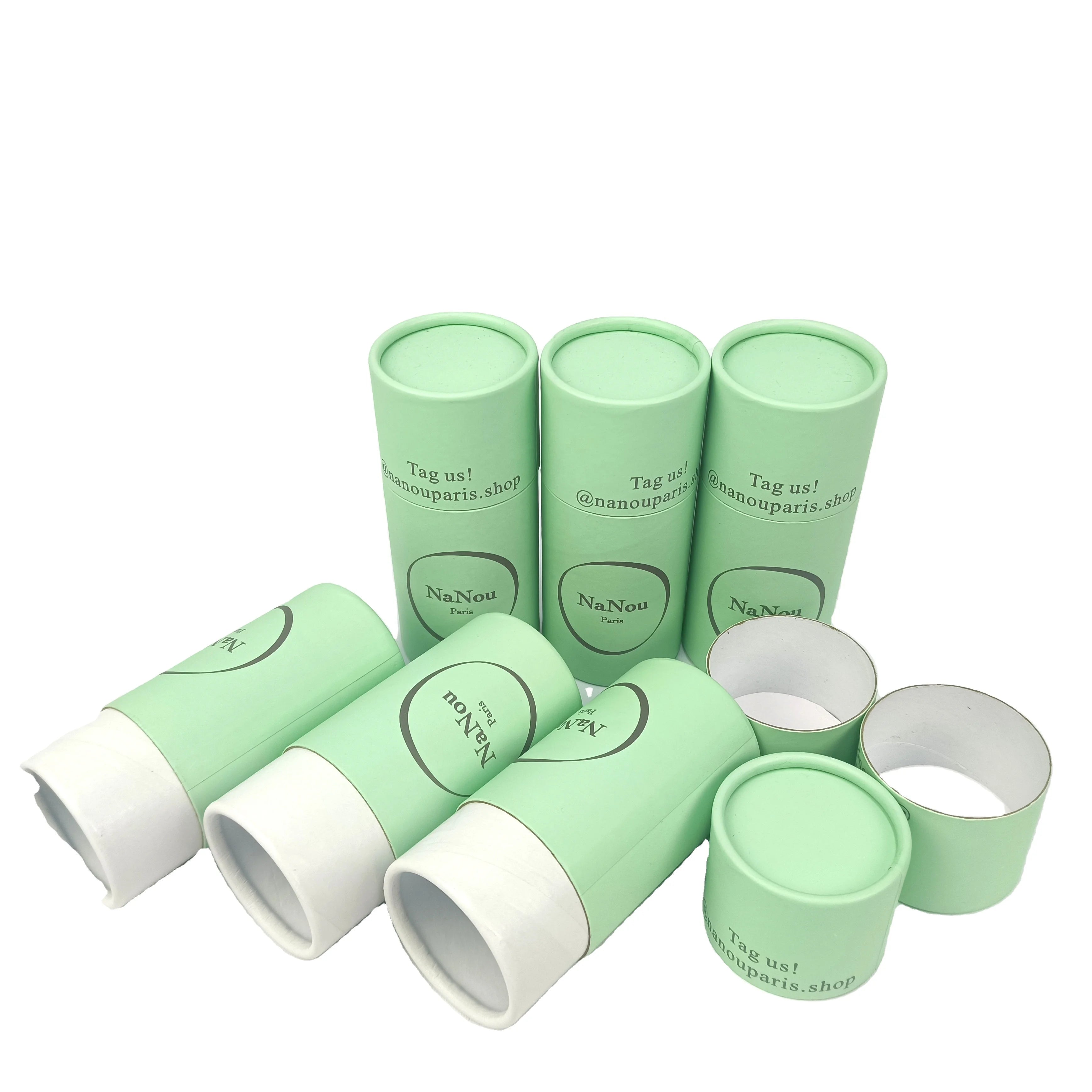 Decorated Round Cylinder Candle Gift Boxes with