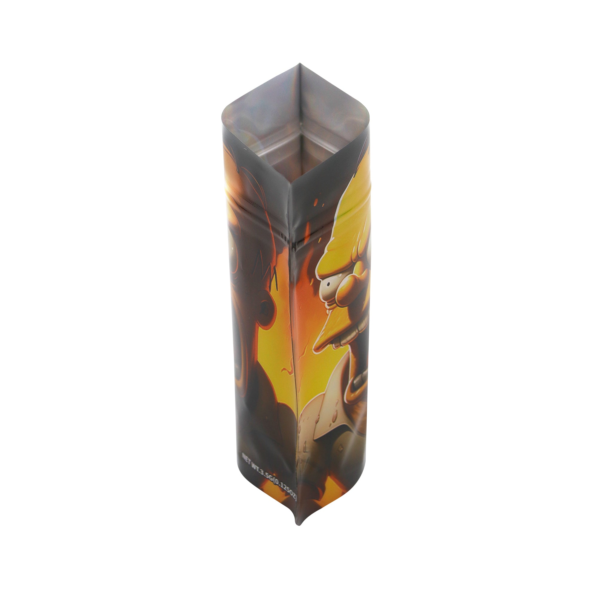 Holographic Cartoon Family Smell Proof Metallized Foil Stand Holographic Cartoon Family Smell Proof Metallized Foil Stand
