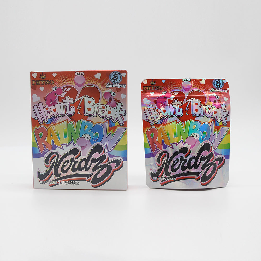 Holographic Rainbow Poppers Smell Proof Metallized Foil Holographic Rainbow Poppers Smell Proof Metallized Foil